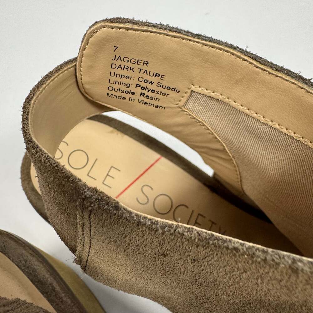 Sole Society Ferris Peep Toe Cutout Bootie Size 7 - Picture 3 of 5
